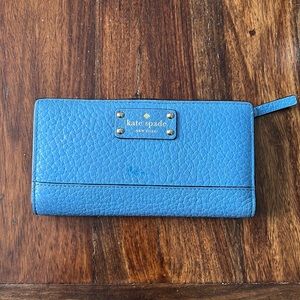 Kate spade wallet blue